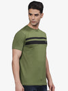 T-Base Striped Round Neck T-Shirt