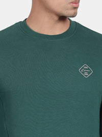 T-Base Round Neck Pullover Sweatshirt