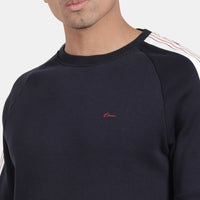 T-Base Raglan Sleeves Cotton Ribbed Sweatshirt