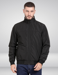 Bomber jacket with padding