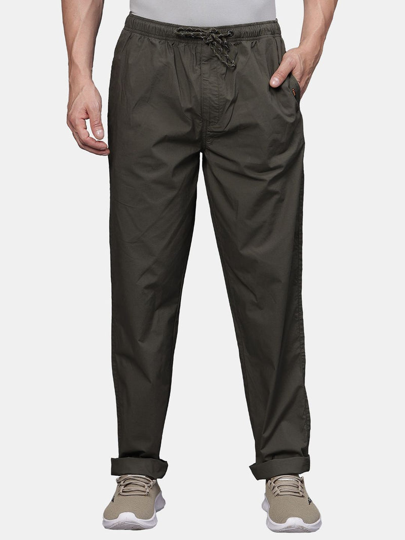 Cotton Dark Forest Lower Track Pants