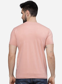 T-Base Men Colourblocked T-Shirt