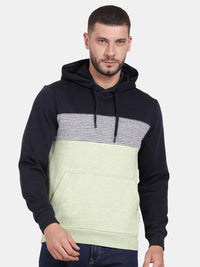 T-Base Colourblocked Hooded Sweatshirt