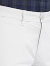 Cement Cotton Twill Stretch Chino Pants