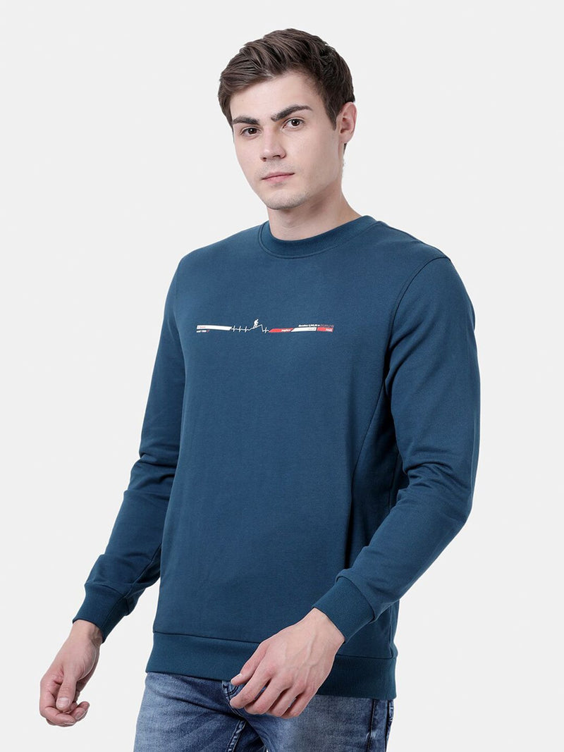 T-Base Round Neck Cotton Sweatshirt