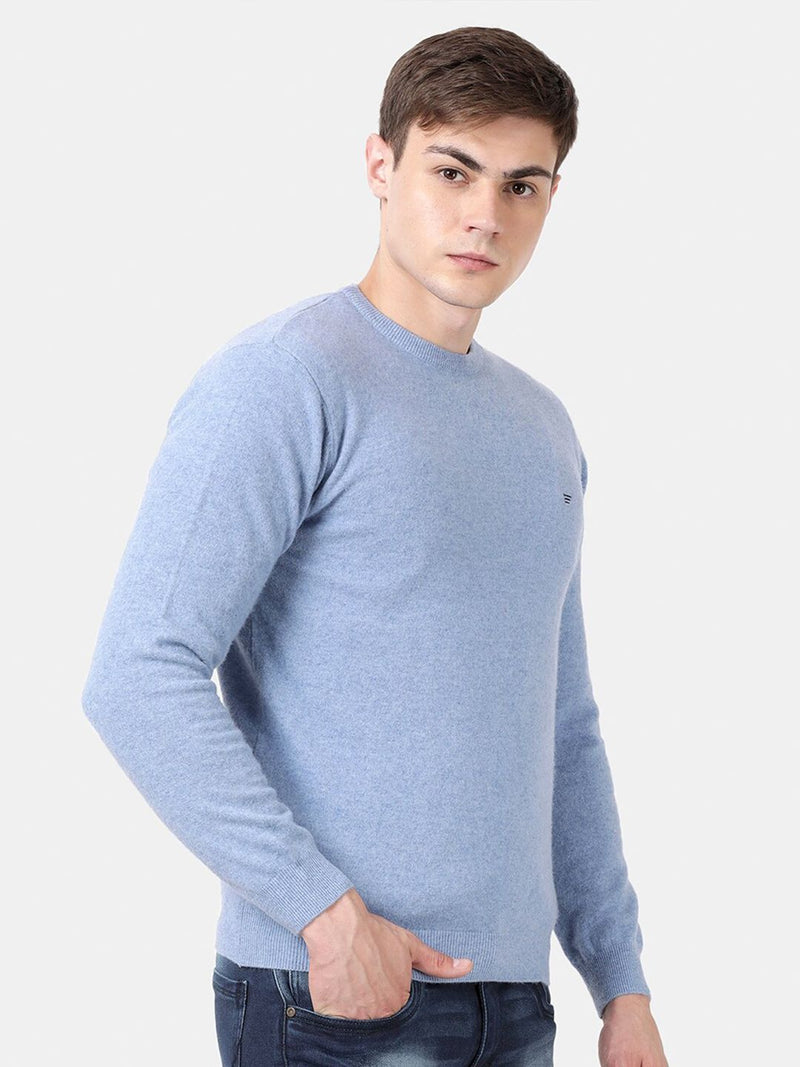 T-Base Round Neck Woollen Pullover