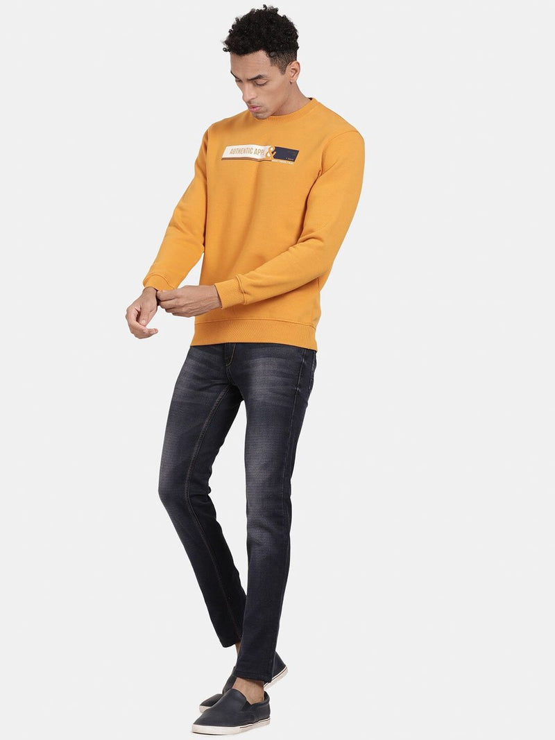 T-Base Long Sleeves Cotton Pullover