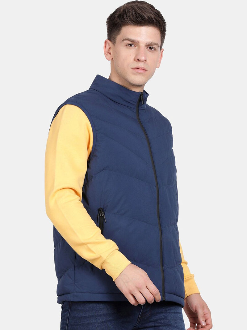 t-base Mock Collar Insulator Puffer Jacket