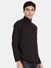 T-Base High Neck Long Sleeve T-Shirt