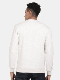 T-Base Round Neck Long Sleeve Cotton Sweatshirt