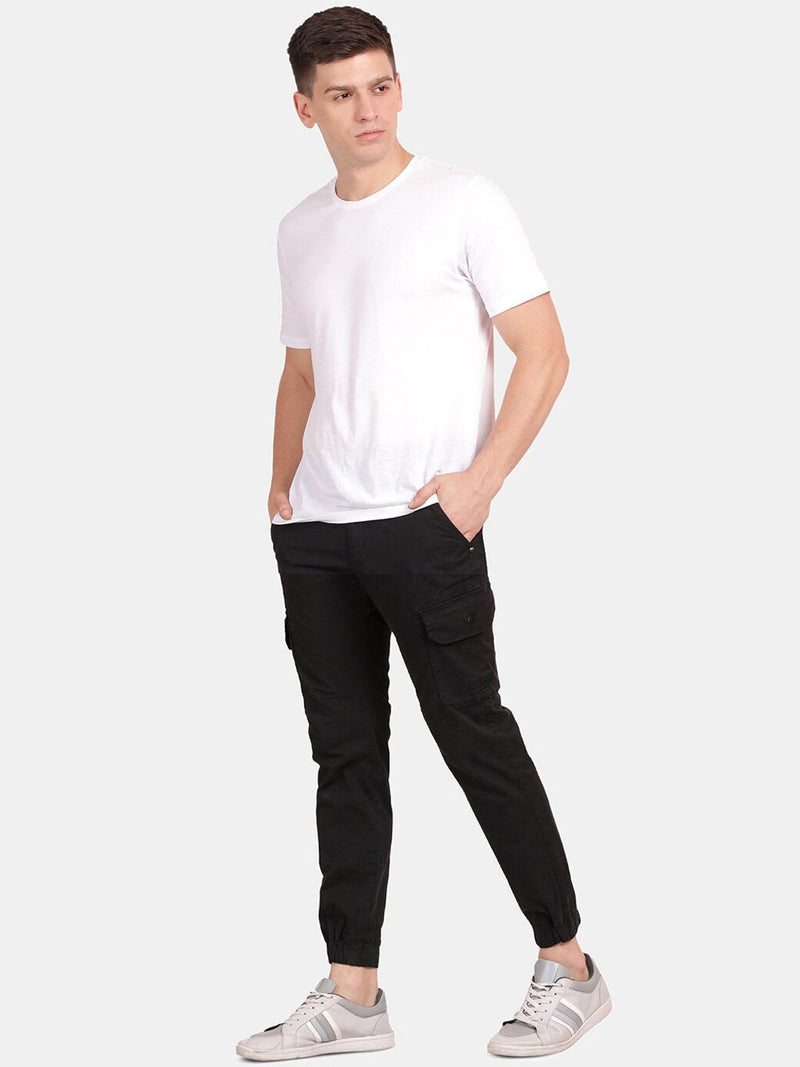 T-Base Men Mid Rise Joggers