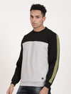 T-Base Men Colourblocked Pullover Sweatshirt