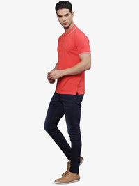 HALF SLEEVE POLO COLLAR T-SHIRT