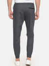 T-Base Men Grey Solid Regular-Fit Joggers