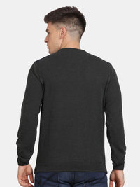 T-Base Men Solid Sweatshirt