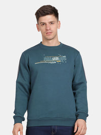 T-Base Men Printed Sweatshirt