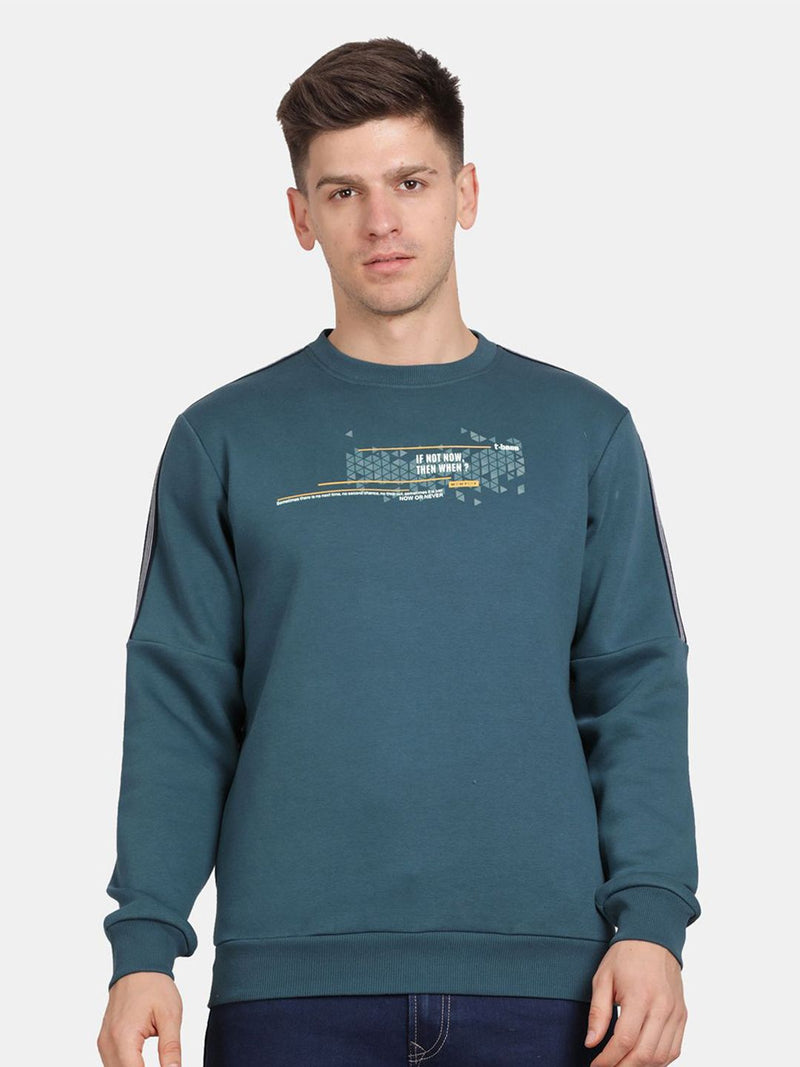 T-Base Men Printed Sweatshirt