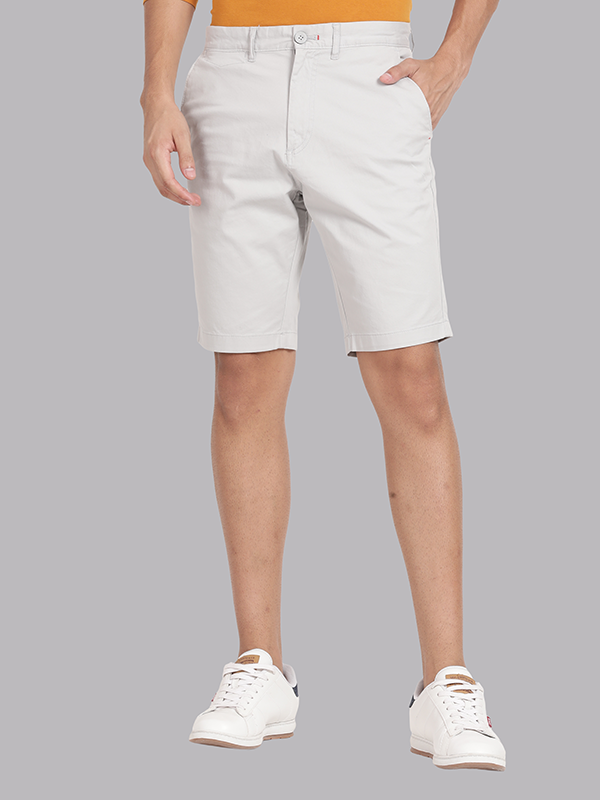 Smoke Grey Chino Shorts