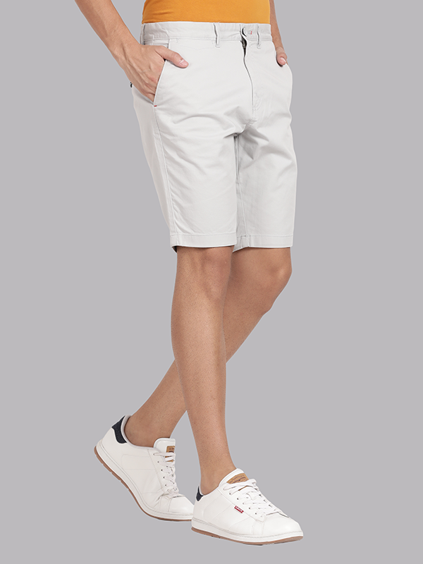 Smoke Grey Chino Shorts