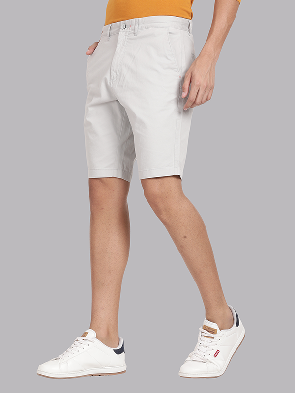 Smoke Grey Chino Shorts