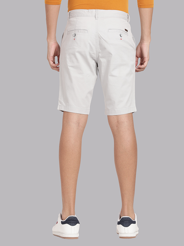 Smoke Grey Chino Shorts