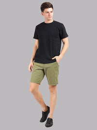 Overdyed Calla Green Fold Up Chino Shorts