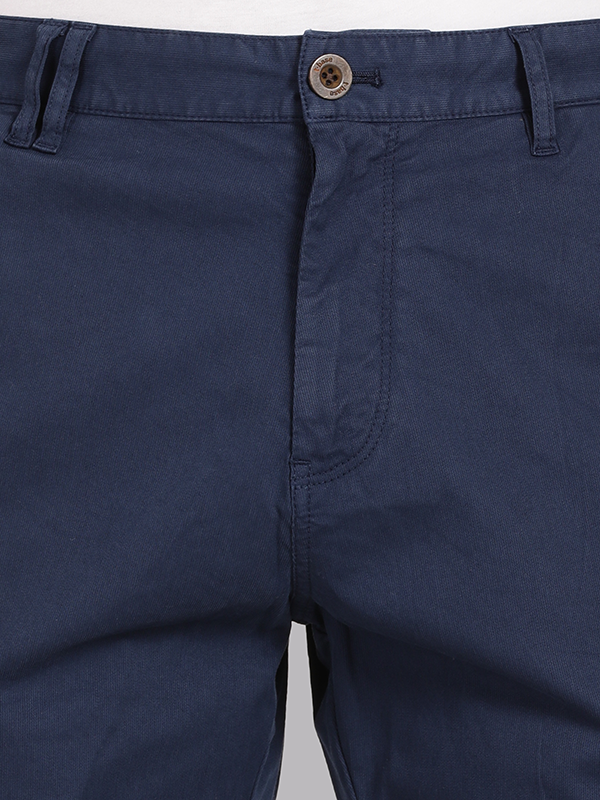 Overdyed ESTATE BLUE Fold Up Chino Shorts