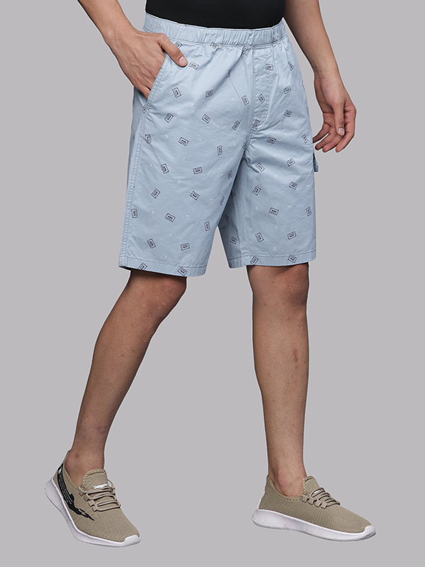 Cassette COUNTRY BLUE Print Lounge Shorts