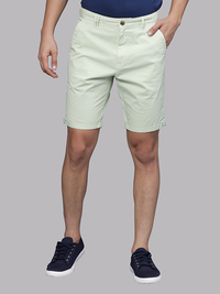 Green Tint Fold Up Overdyed Chino Shorts