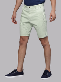 Green Tint Fold Up Overdyed Chino Shorts