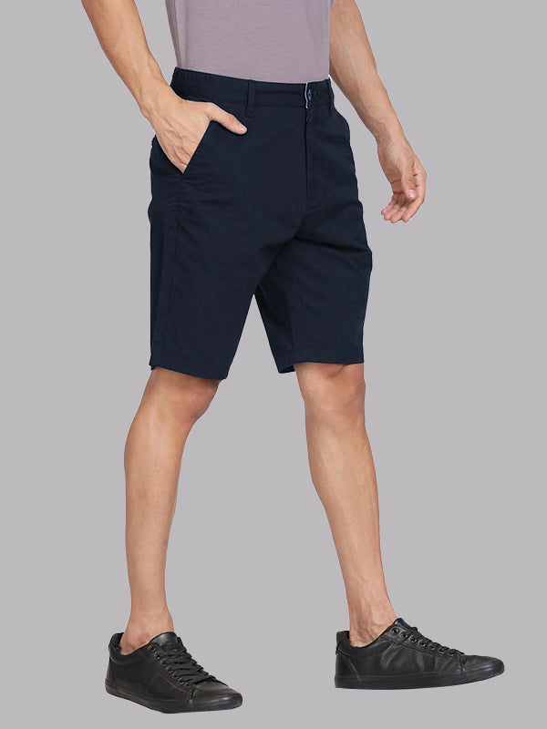 Navy Chino Shorts