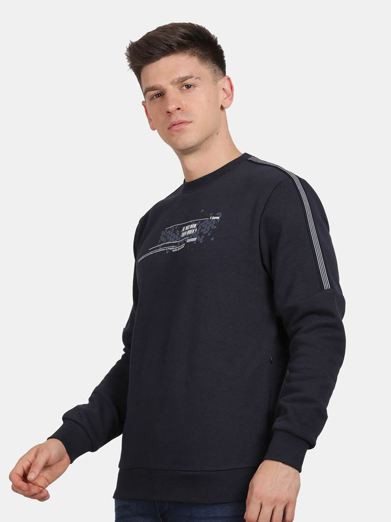 T-Base Men Graphic Printed Sweatshirt