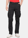 T-Base Men Mid-Rise Cargos Trousers