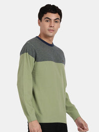 T-Base Striped Woollen Pullover