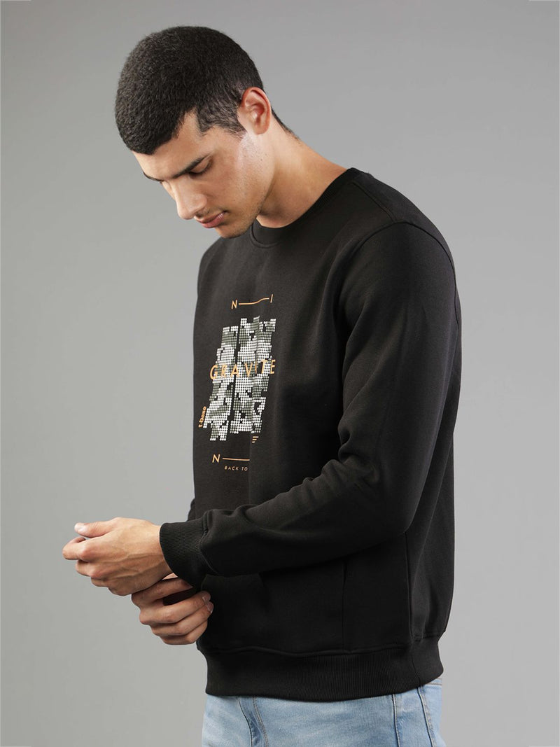 T-Base Graphic Printed Long Sleeves Sweatshirt