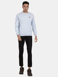 T-Base Round Neck Pullover Sweatshirt