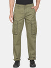 T-Base Men Mid Rise Cargos Trousers