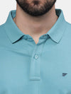 T-Base Men Polo Collar Pockets T-Shirt