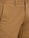 T-Base Men Brown Core Chino Trousers