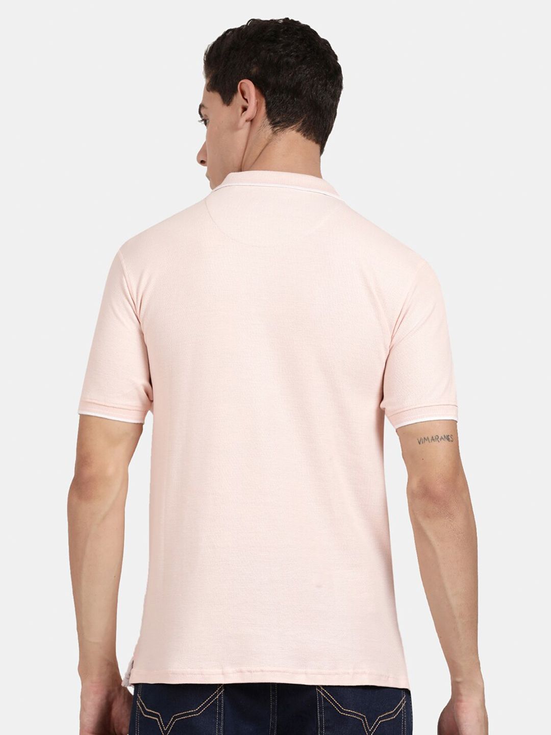 HALF SLEEVE POLO COLLAR T-SHIRT