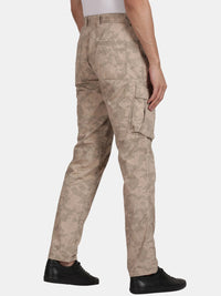 T-Base Men Camouflage Printed Cargos Trousers