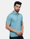 T-Base Men Polo Collar Pockets T-Shirt