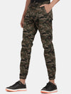 T-Base Men Camouflage Printed Cotton Joggers