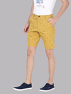 Beer Mug Print Chino Shorts