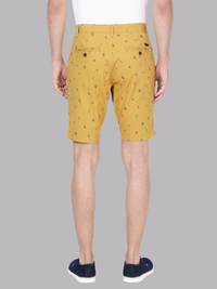 Beer Mug Print Chino Shorts