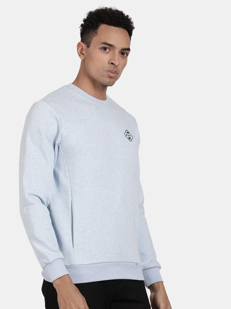 T-Base Round Neck Pullover Sweatshirt