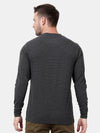 T-Base Men Black Solid T-Shirt