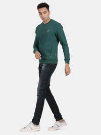 T-Base Round Neck Pullover Sweatshirt