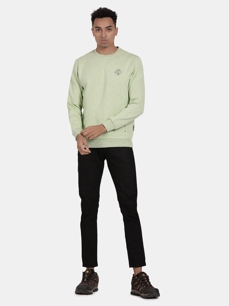 T-Base Round Neck Cotton Sweatshirt