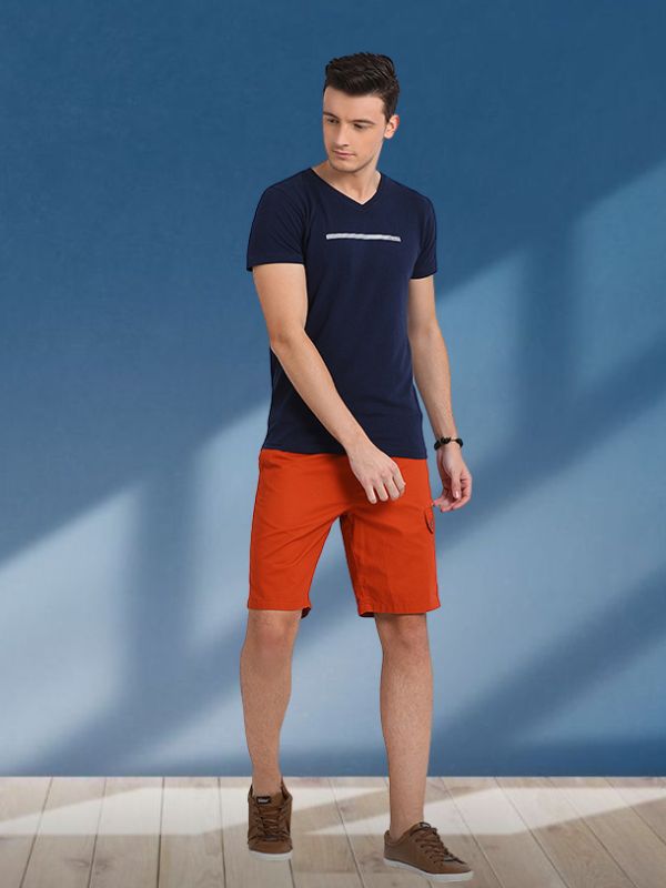 Zephyr Ultra-Light Casual Lounge Shorts - Coral